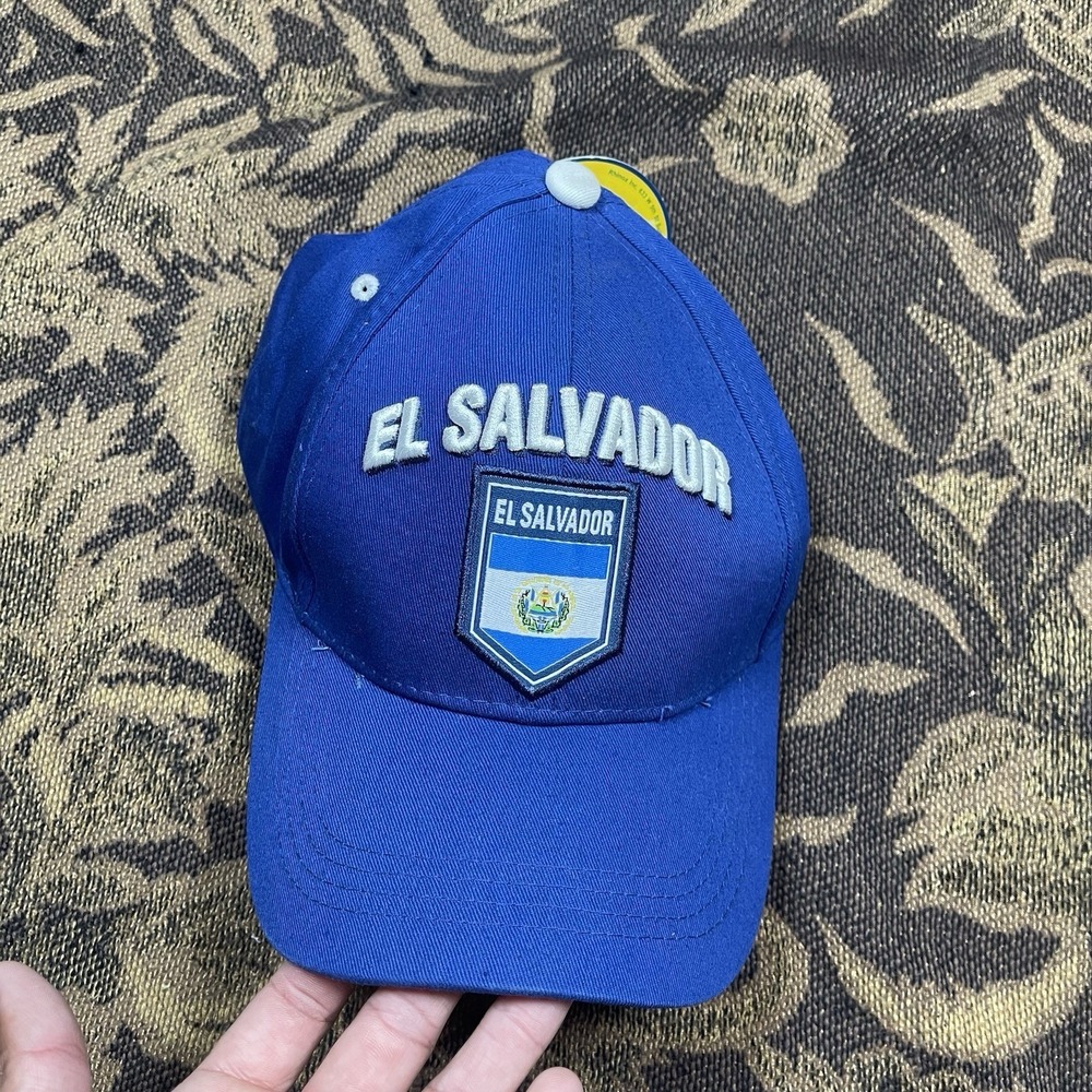 El Salvador Soccer Team Authentic Official Licensed Soccer Cap Rhinox New A